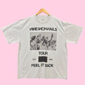 Nine Inch Nails Peel It Back Tour Rock Band NIN Tee XXL